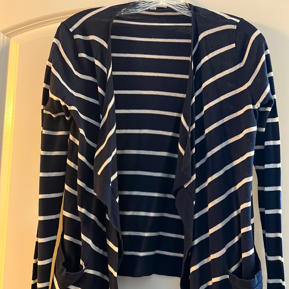 Gap - Cute blue/white sweater; worn 4x